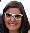 WeyesEyes Novelty Sunglasses "Cleoptra" with white Frames